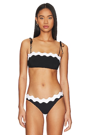 Ric Rac Bustier Bandeau Bikini Top Seafolly